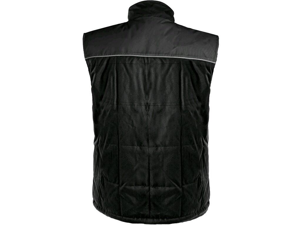 Vesta CXS SEATTLE, pánská, zimní, fleece, černo-šedá, vel. M